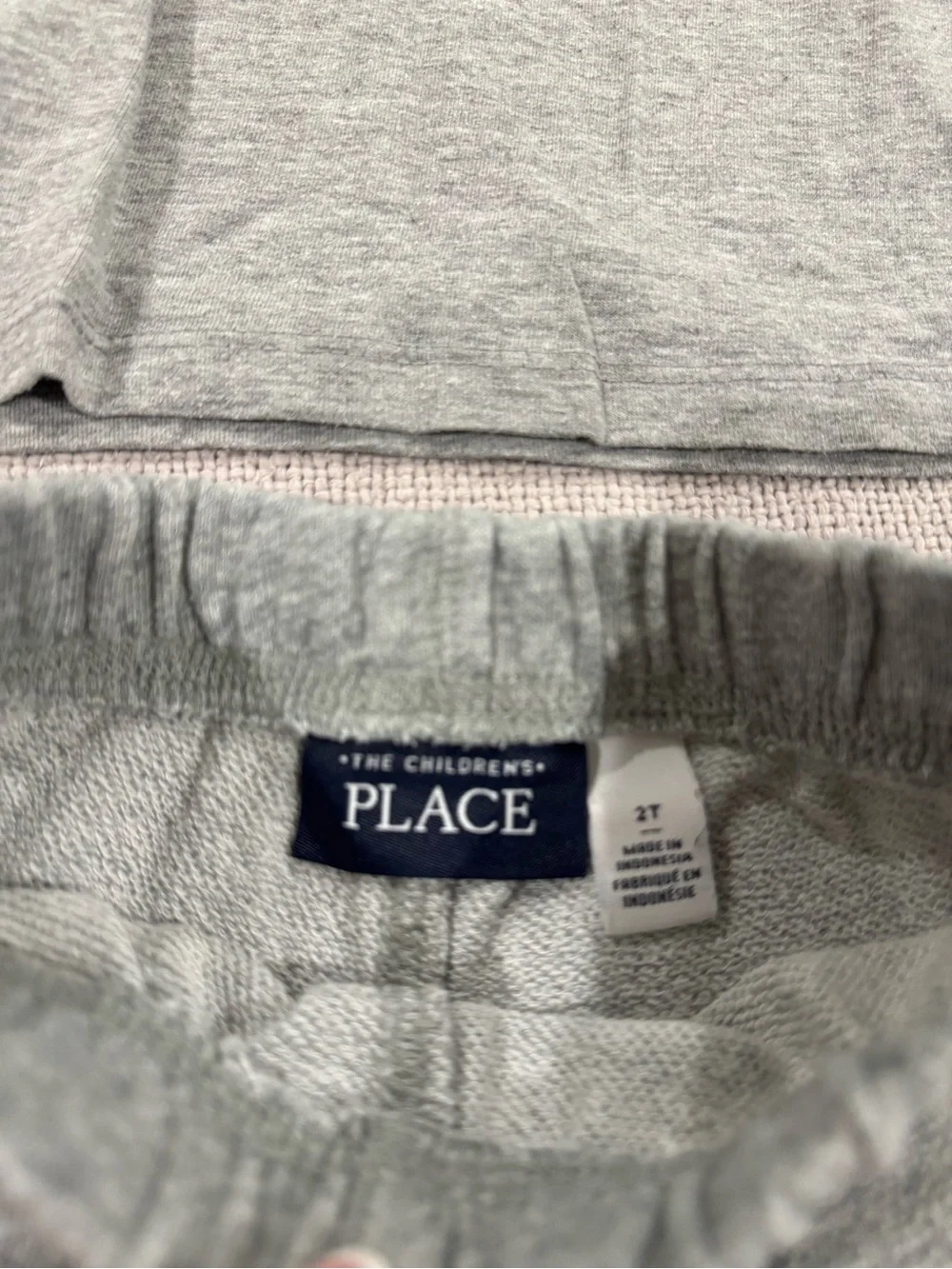 The Children's Place Gray Short Sleeve Pajama Set